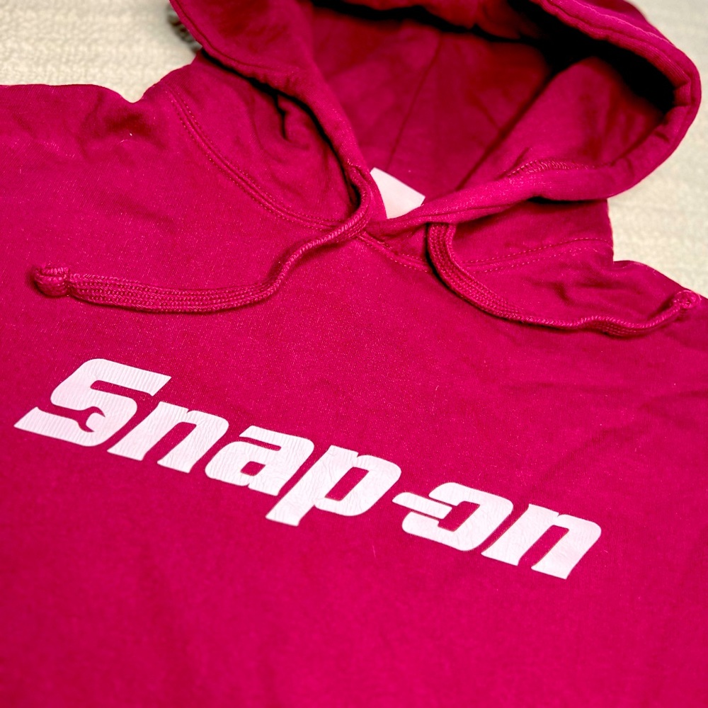 Maroon SNAP-ON sweatshirt